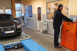 műszaki vizsgaállomás